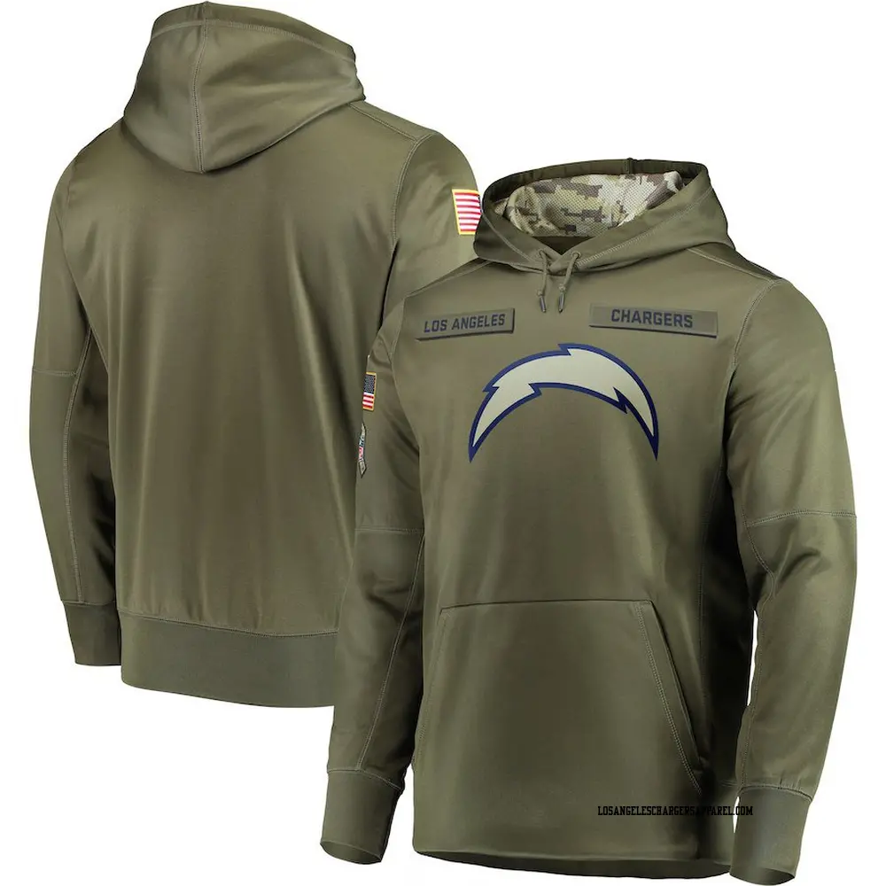 Los Angeles Chargers Salute to Service Hoodies Sweatshirts Chargers Store